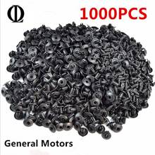 Newest 1000Pcs Car Auto Plastic Hollow Rivets Hole Fastener Fender Bumper Push Pin Clip 2024 - buy cheap