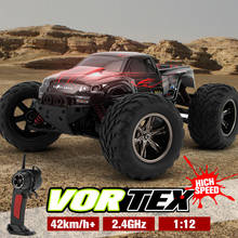 2021 Hot Sales 9115 1/12 2.4GHz 2WD Brushed RC Remote Control Monster Truck RTR Shock Resistant Bigfoot  Car Off-Road Vehicle 2024 - buy cheap