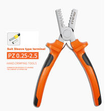 JoHigh 1 piece  Mini Size Germany Type cutting pliers Sleeve Type Terminal crimping pliers PZ 0.25-2.5 2024 - buy cheap