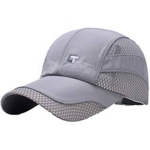 Summer Quick drying Men Breathable Mesh Cap Sport Cap Quick Dry Hat Climbing Running Sport Hats 2019 2024 - buy cheap