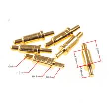 10Pcs Spring Loaded Pogo Pin Connector Barrel Diameter 1.8 MM Height 5.0 Vertical PCB Through Hole Flange 1.8 2A M1540 2024 - buy cheap