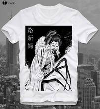 Camiseta de Manga corta de Anime japonés, top de Anime de araña Yokai, arte oscuro de Horror, moda de verano 2019, divertidas camisetas informales 2024 - compra barato