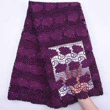 African Lace Fabric 2020 High Quality Net Lace Nigerian Lace Fabrics African Cord Embroidery Lace French Tulle Lace Fabric S1844 2024 - buy cheap