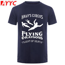 AYYC T Shirt Tshirt 100% Cotton O neck Custom Printed Tshirt Men T shirt Flying Grayson   Nightwingmen T Shirt 2024 - buy cheap