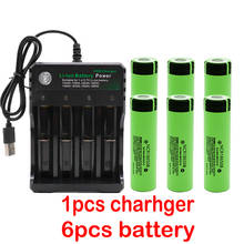 Panasonic-bateria de lítio recarregável, 100% original, ncr18650b, 3.7 v, 3400 mah, 18650 para lanterna, carregador usb 2024 - compre barato