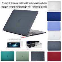 2021 New Laptop Case For Macbook M1 Air Pro/Max 14 13 16 inch Chip A2442A2485A2338A2289A2179A2337 Touch bar/ID 11 12 15inch case 2024 - buy cheap