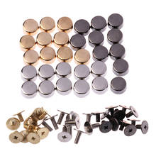 Wear Protection Bag Bottom Studs Rivets For Bag Feet Screw DIY Leather Buttons Screw For Bags Hardware Belt Accessories 10sets 2024 - buy cheap