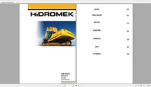 Hidromek-escavadeira, carregador de rodas, carregador de rodas, manutenção e peça de dvd manual, 5,83gb 2024 - compre barato