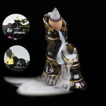Household Natural Reflux Tower Incense Tea Smoke Backflow Incense Cones Fragrant Reflux Aromatherapy Cones 2024 - buy cheap