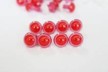 100 unids/lote --- ojos de seguridad redondos de 12mm rojo rosa + arandela para muñeco de peluche de marionetas diy 2024 - compra barato