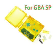 5 комплектов для GameBoy Advance SP Classic Clear Limited Edition, сменный корпус для GBA SP, прозрачный чехол 2024 - купить недорого