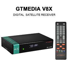 GTMEDIA-receptor de TV V8X DVB-S2/S2X, decodificador Full HD 1080P, receptor de transmisión de vídeo Digital, H.265, USB, WiFi, actualización de V8 Nova 2024 - compra barato