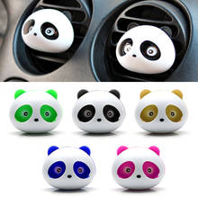 LEEPEE Милая панда, автомобильный парфюм, украшение интерьера, освежитель воздуха для автомобиля, автомобильный освежитель воздуха 2024 - купить недорого
