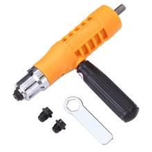 Rivet Gun Drill Adaptor Insert Riveting Adapter for Cordless Drill Riveter Gun with Handle Nail Gun Quick Back Nail Riveter Guns 2024 - buy cheap