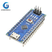 Micro USB CH340 Nano V3.0 ATMEGA328P-MU ATmega328P микроконтроллер модуль для Arduino Системы макетная плата 2024 - купить недорого