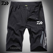 Shorts daiwa masculino para pescaria, calções esportivos ao ar livre, ny, respirável, secagem rápida, ciclismo, pesca 2024 - compre barato