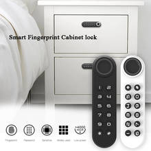 Biometric Fingerprint cabinet lock Password Zinc alloy 20 users USB anti-theft Drawer/showcase/Office File/Cupboard lock 2024 - buy cheap