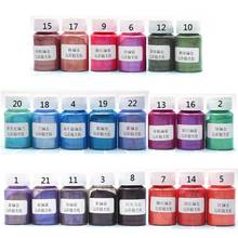 New 10 gram 22 Colors Aurora Pearl Pigment Powder Mica Pearlescent Colorants Resin Dye Jewelry Making 2024 - buy cheap