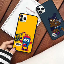 Remazy capas de telefone com arte abstrata, para iphone 7 11 pro xs max xr x 8 6 6s plus desenhos animados bebida coruja capa traseira em acrílico duro 2024 - compre barato