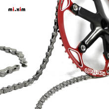 8/9/10 Speed MTB Road Bike Chain Mountain Bike Electroplated Silver Chain 24/27/30 Variable Speed Bicycle Accessories 2024 - buy cheap