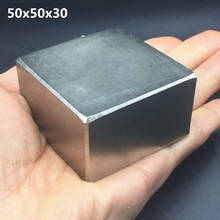 1pcs N52 50x50x30 mm block Strong Rare Earth Neodymium Magnets 50*50*30 mm Permanent super powerful neodymium magnet 2024 - buy cheap