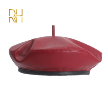 New Pu Leather Beret Hats For Women Winter Flat Cap Female Boina Feminina Fashion Autumn Spring Beret Cap Bone Gorras Painter RH 2024 - buy cheap