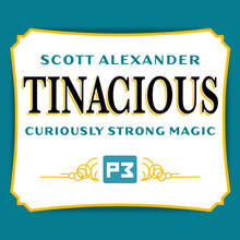 TINacious от Скотта Александра магия реквизит крупным планом уличная сцена магический ментализм Gimmicks магические трюки грешил карты в коробке 2024 - купить недорого