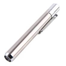 New Arrival Mini Portable Stainless Steel LED Flashlight Battery Powered UV Torch Pen Light Lamp 365nm Currency Detector Pen 2024 - buy cheap