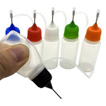 20pcs 10ml Empty PE Plastic Dropper Bottles With Screw Metal Needle Cap E Liquid Drop Vial 2024 - buy cheap