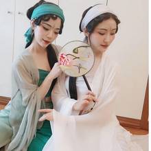 Vintage White Snake Costumes Sexy Hanfu Women Ancient Chinese Costume Traditional Women Clothes Tang Dynasty Dance Clothing 2024 - buy cheap