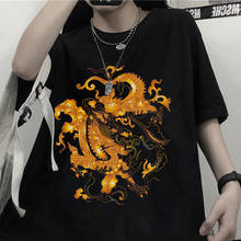 Camiseta informal con dibujos para mujer, remera de los 90, remera coreana de estética harajuku con estampados retro ullzang 2024 - compra barato