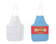 Free Shipping 6pcs/lot New style Sublimation Blank apron For Sublimation INK Print DIY Gifts 70x48cm 2024 - buy cheap