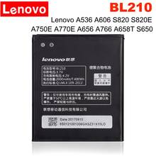 Аккумулятор BL210 2000 мАч для Lenovo A536 A606 S820 S820E A750E A770E A656 A766 A658T S650, Сменный аккумулятор для телефона с инструментами 2024 - купить недорого