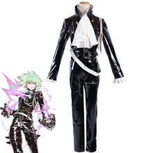 Fantasia de cosplay do anime promare focia, conjunto completo de calças e jaqueta preta para halloween 2024 - compre barato