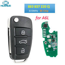 Mando a distancia con 3 botones para Audi A6L Q7, Control remoto Fob 8E0 837 220Q 315MHz con Chip 8E 2024 - compra barato