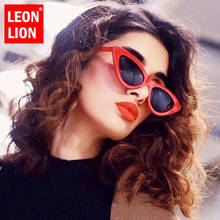 LeonLion 2021 Vintage Cateye Women Sunglasses Luxury Brand Glasses Woman/Men Retro Small Glasses Cat Eye Oculos Feminino 2024 - buy cheap