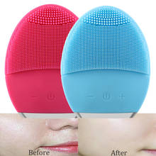 Electric Facial Cleansing Brush Deep Pore Cleaning blackheads and acne Skin Massager Face Brush Vibration facial brush machine 2024 - buy cheap