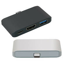 Adaptador convertidor PD de alta velocidad USB 3,1 tipo C a HDMI, compatible con HDTV, compatible con modo Dex para Macbook, Samsung, Nintendo Switch 2024 - compra barato