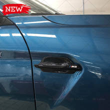 Переднее крыло из углеродного волокна для BMW M2 F87, боковое украшение, отделка кузова, комплект деталей для тюнинга для M2 F87, переднее крыло из углеродного волокна для гонок 2024 - купить недорого