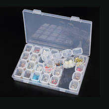 New 28 Grid Transparent Compartment Medicine Box Organizer Storage Box Plastic Jewelry Beads Storage Case Adjustable Organizador 2024 - buy cheap
