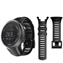 JKER силиконовый сменный Браслет для часов SUUNTO Ambit 3 браслет ремешок для часов SUUNTO Ambit 3 аксессуар для часов 2024 - купить недорого