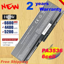 Bateria de laptop hsw para toshiba tabletes PA3536U-1BRS as100 pa3536 pa3536u satellite embutido para toshiba equium p200 p300 envio rápido 2024 - compre barato