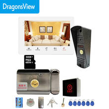 Dragonsview 7 Inch Video Intercom Video Door Phone Doorbell Intercom Recording Function 16GB SD Card Motion Alarm 1200TVL Unlock 2024 - buy cheap