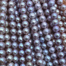 MADALENA SARARA-Hilo de perlas de agua dulce de 9-10mm, lustre fino para fabricación de joyería artesanal, collar de perla de mujeres 2024 - compra barato