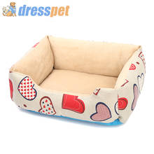 Cama extraíble y lavable para perro, cama de Perrera de Material suave y cálido, nido de Winte, cestas acogedoras para gatos y cachorros, 60M x 45CM 2024 - compra barato