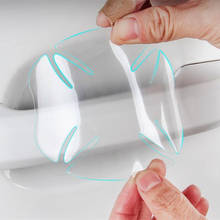 Pegatina transparente para Exterior de coche, película de protección de coche, para Peugeot 206, 207, 208, 301, 307, 308, 407, 408, 508, 607, 2008, 4 unids/set por juego 2024 - compra barato