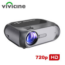 Портативный проектор Vivicine T7 720P HD для домашнего кинотеатра, видеоигр, HDMI, USB, кинопроектор, проектор 2024 - купить недорого