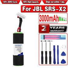 HSABAT-Batería de alta capacidad para JBL, SF-02, SRS, X2, SRSX2, 3000mAh, 9-885-197-08, SRS-X2 2024 - compra barato