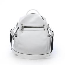 Fashion Women Soft Leather Small Backpack Designers Brand Multifunction Solid School Bags for Teenage Girls Feminina S2163 2024 - buy cheap