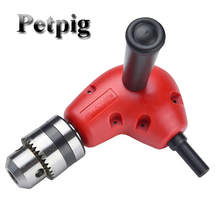 New Professional Right Angle Electric Drill 90 Degree Chuck Power Tool Parts Bend Extension Attachment High Quality Angle Chuck 2024 - buy cheap